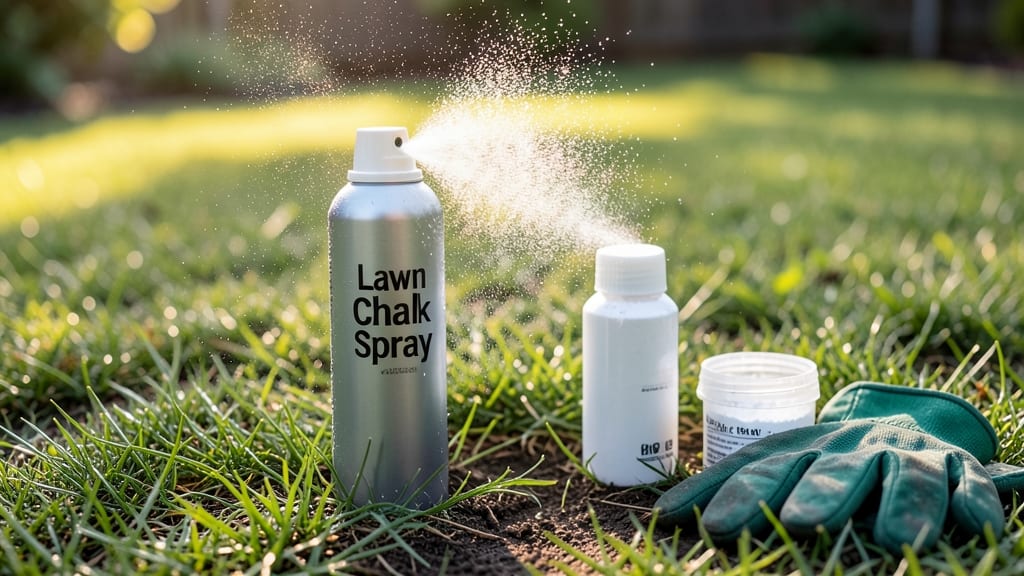 Lawn Chalk Spray: Precision Marking That Won’t Wash Away