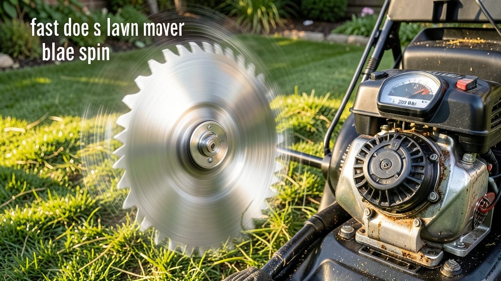 How Fast Do Lawn Mower Blades Spin: Exact RPM Ranges by Engine Type