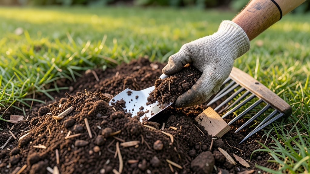 Weed-Free Compost Lawn: Organic Soil Revival for Dense Grass Growth