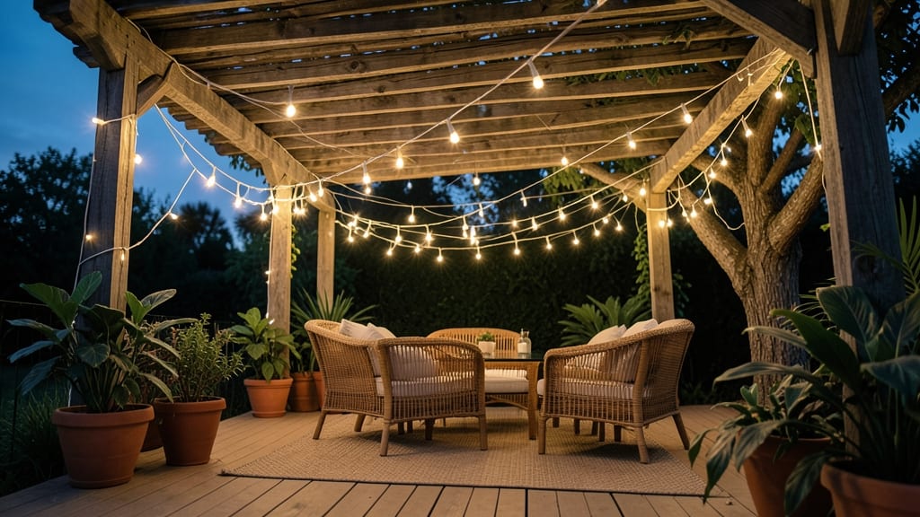 Outdoor String Lights for Cozy Evening Gatherings