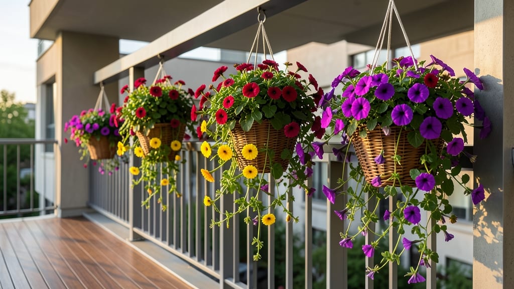 Hanging Basket Flower Cascades