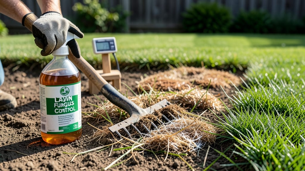 Hard Fungus in Lawn: Boiling Water Spot-Treatment for Fast Eradication