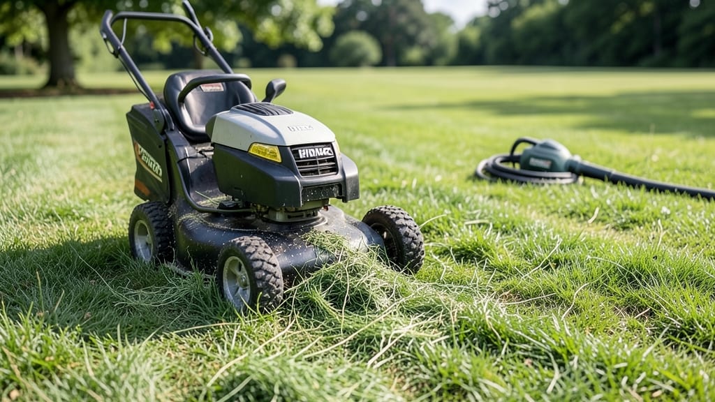 Mowing Leaves Into Lawn: Zero-Waste Mulching for Richer Grass
