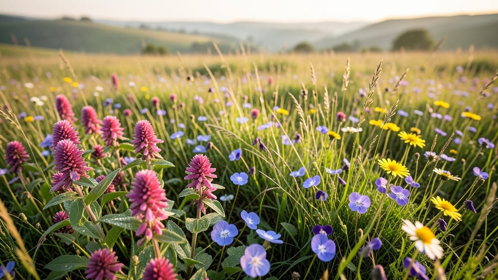 Edible Wildflower Lawn