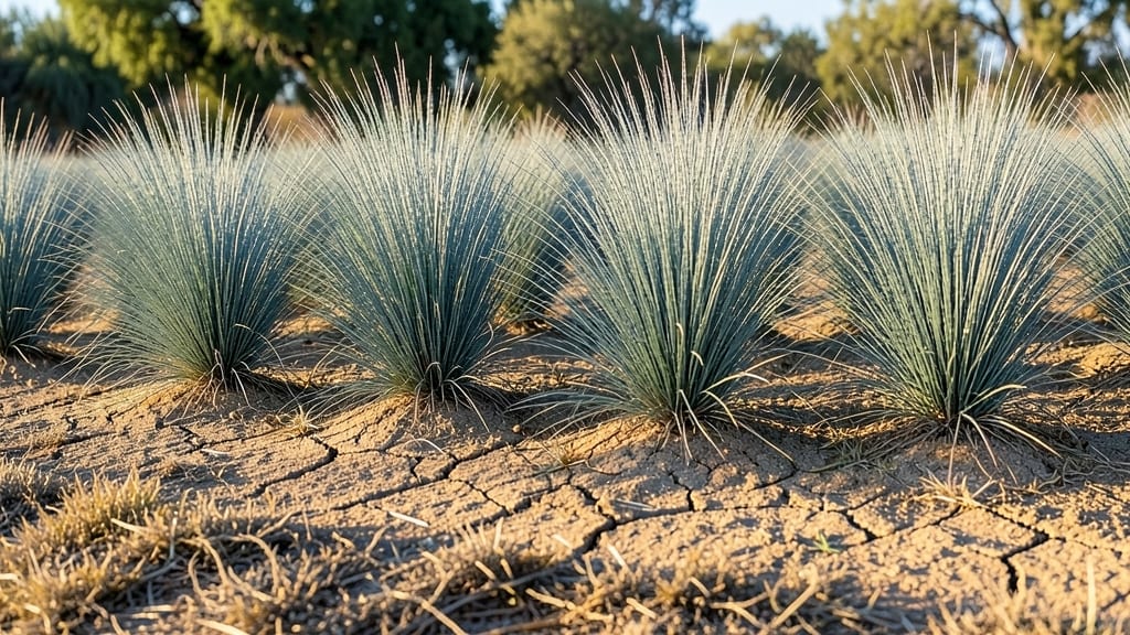 Drought-Resistant Ornamental Grasses like Blue Fescue