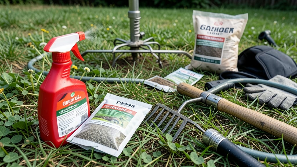How to Revive a Lawn Full of Weeds: Targeted Weed-Killer + Grass Rescue Combo