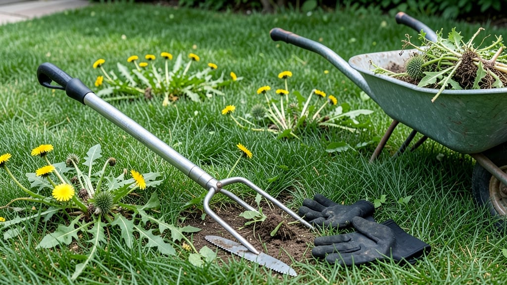 Lawn Weed Puller: Eradicates Dandelions and Crabgrass in Minutes