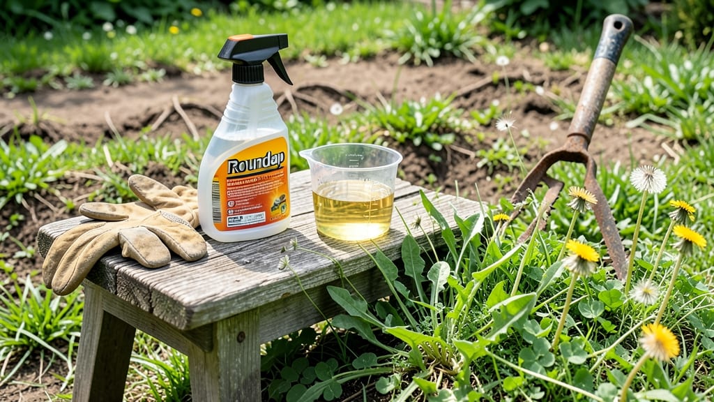 Roundup for Lawn Weeds: Targeted Spot Treatment Without Grass Damage