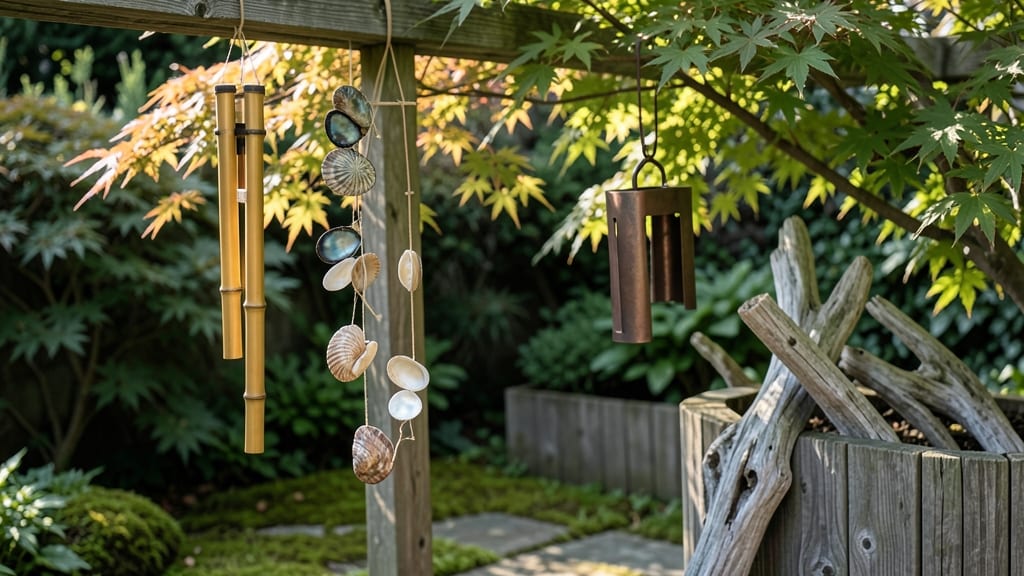 Wind Chimes with Natural Elements for Soothing Sounds