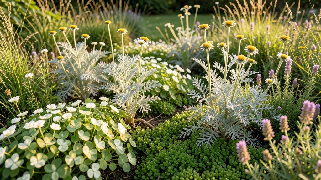 10 Clover And Thyme Lawn Ideas: Year-Round Color And Texture Combinations