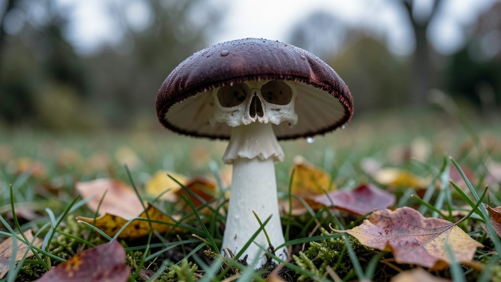 Autumn Skullcap Mushroom Identification