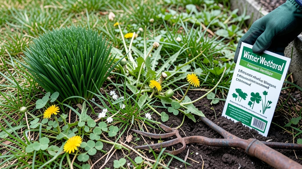 Lawn Weeds in Winter: Cold-Weather Eradication Without Harming Grass