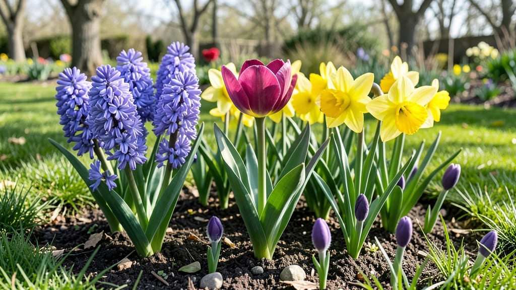 Bulbs in Lawn: Year-Round Color Without Weed Competition