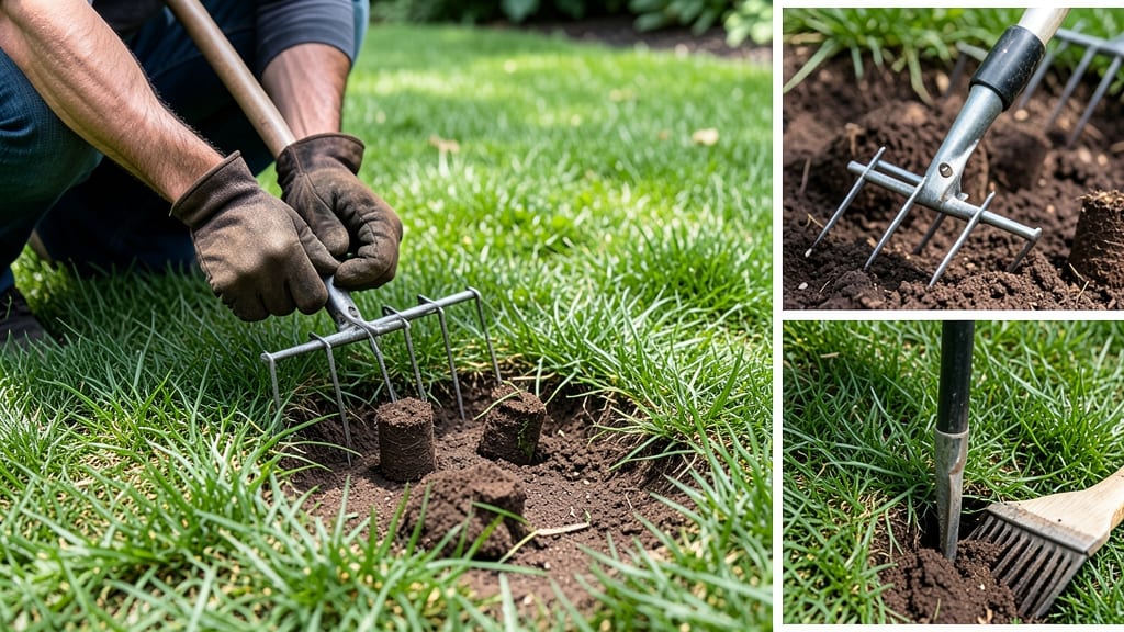 How to Aerate a Lawn by Hand: No-Machinery Method for Healthy Grass Roots