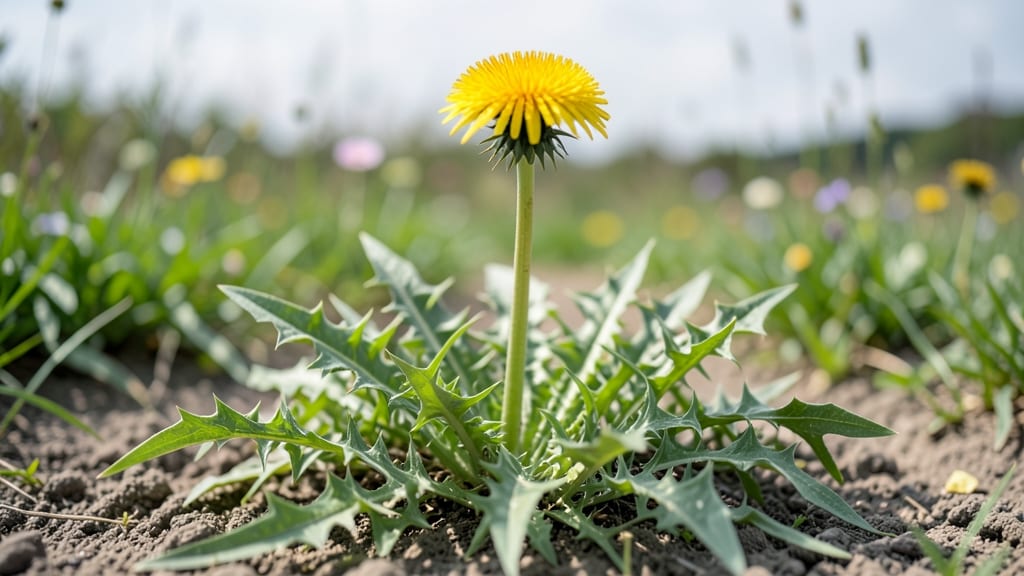 Tiny Yellow Flower Weed in Lawn: Dandelion ID & Natural Removal Guide
