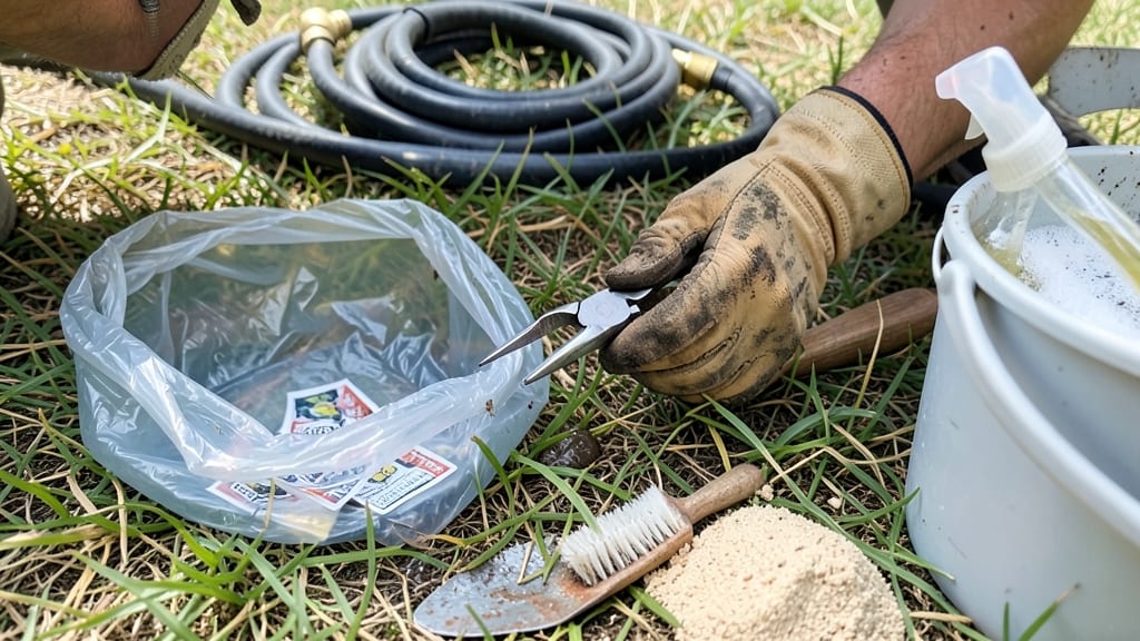How to Get Rid of Stickers in the Lawn: Scrape-Free Peel Trick With Warm Soapy Water