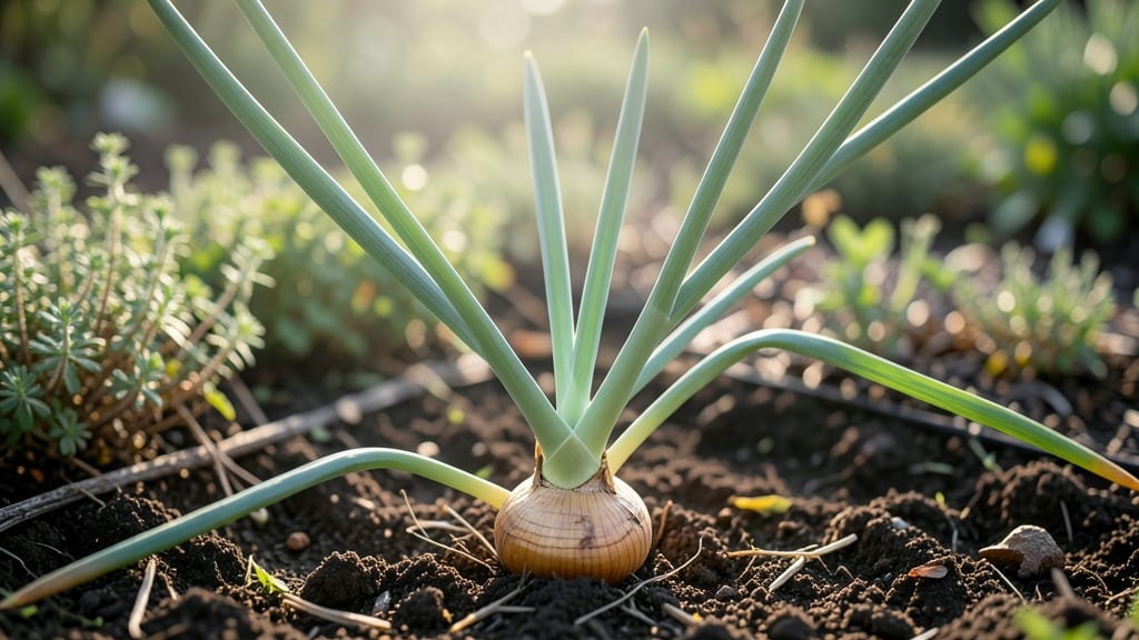 Onions in Lawn: Natural Pull-and-Disappear Technique Without Chemicals
