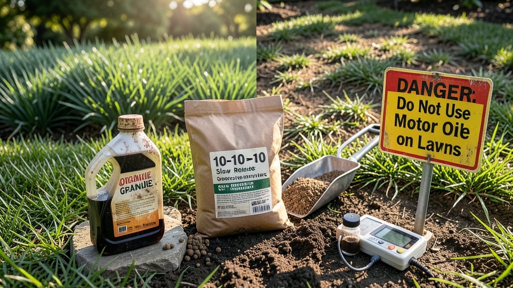 Can You Use Old Motor Oil to Fertilize Your Lawn: Risks and Safer Alternatives
