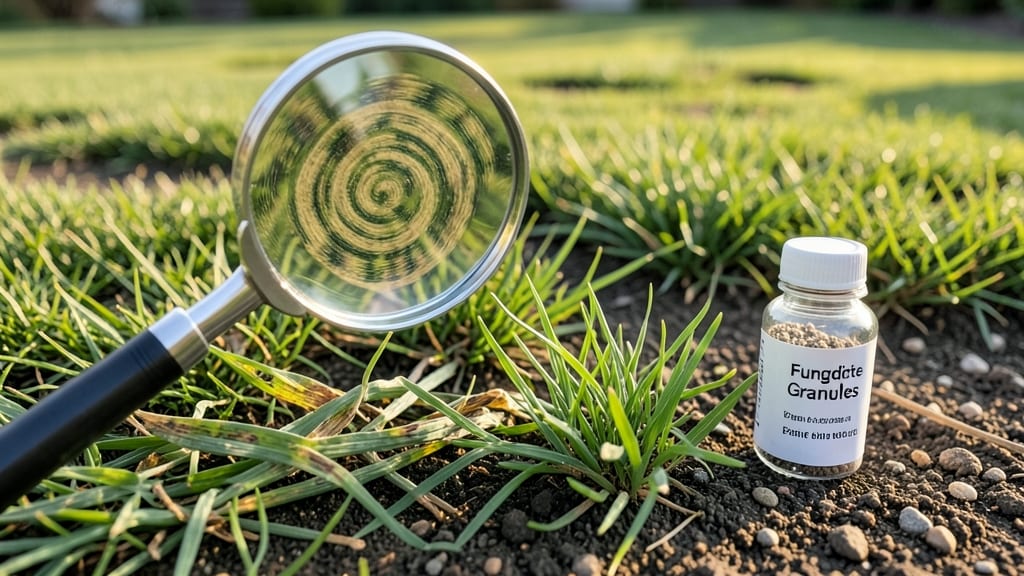 Yellow Rings in Lawn: Iron Deficiency Cure in 48 Hours