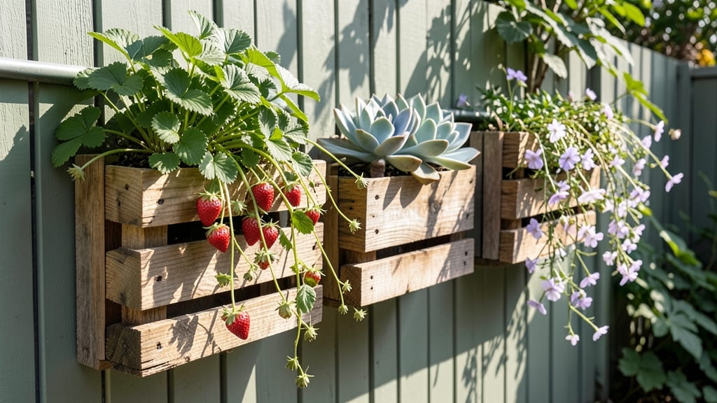 Pallet Wood Planter Boxes