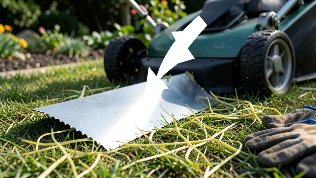 Which Side of the Lawn Mower Blade Goes Up: Sharp Edge Facing Grass for Clean Cuts