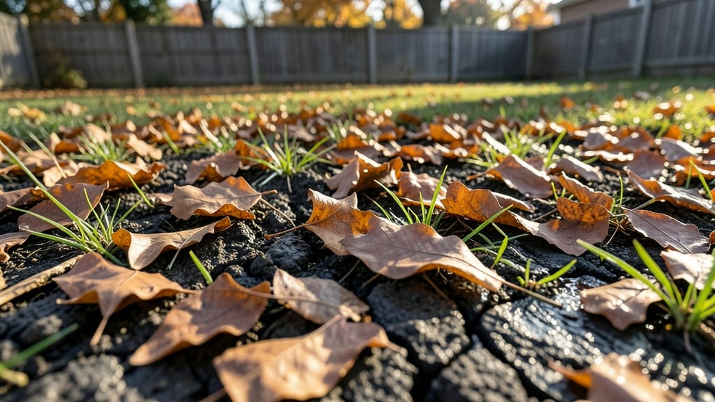 Mulching Leaves in Clay Soil Improvement