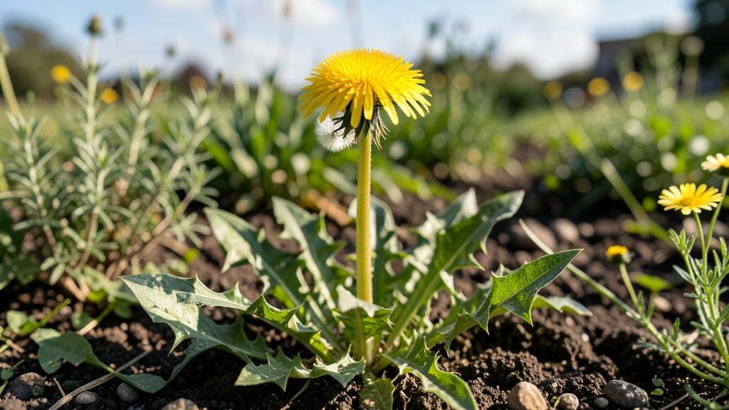 Dandelion Lawn Weed White Puffy Seeds: Puffy Seed Transformation for Edible Delights