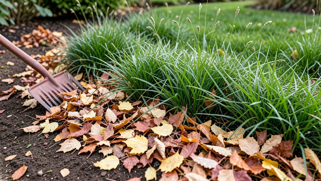 Mulched Leaves on Lawn: Natural Soil Enrichment Without the Mess