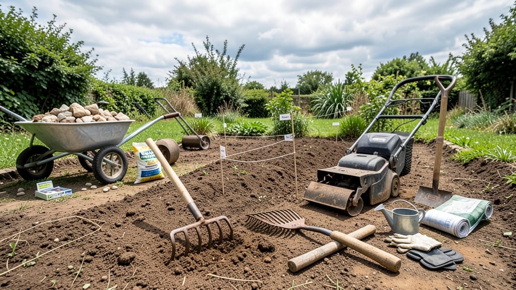 How to Prepare Ground for Lawn: Level, Loosen, Seed for Perfect Turf
