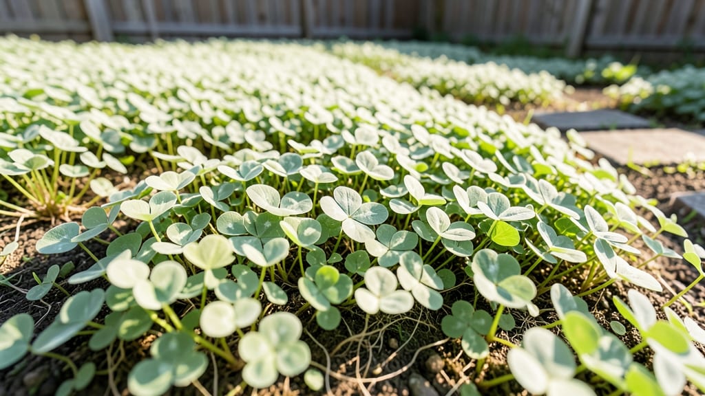 Clover Lawn Alternative