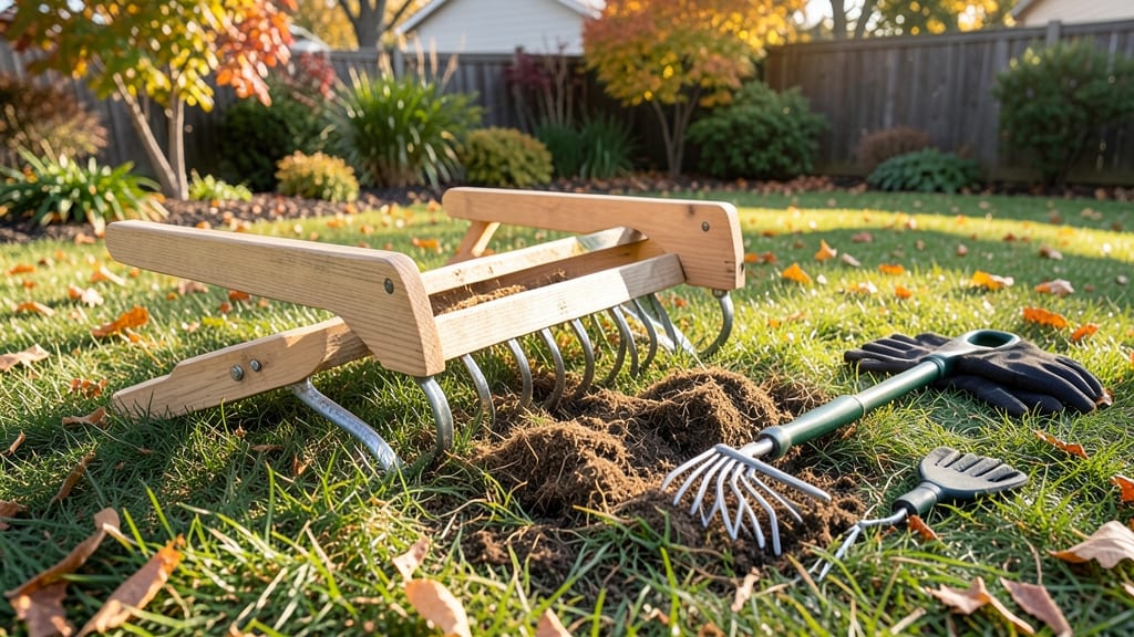 DIY Lawn Dethatcher: Heavy-Duty Weed Removal in One Pass