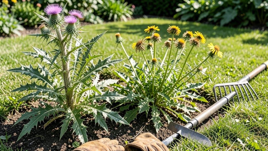 Prickly Weeds in Lawn: Grass-Friendly Removal Without Harming Turf
