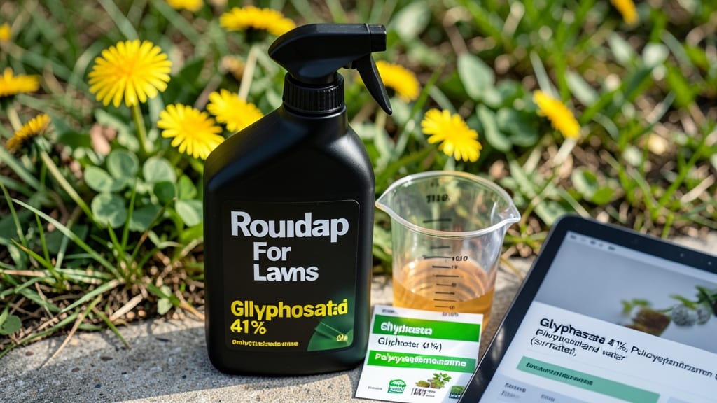 Roundup for Lawns Active Ingredients: Fast-Acting Weed Killer With Precision Control