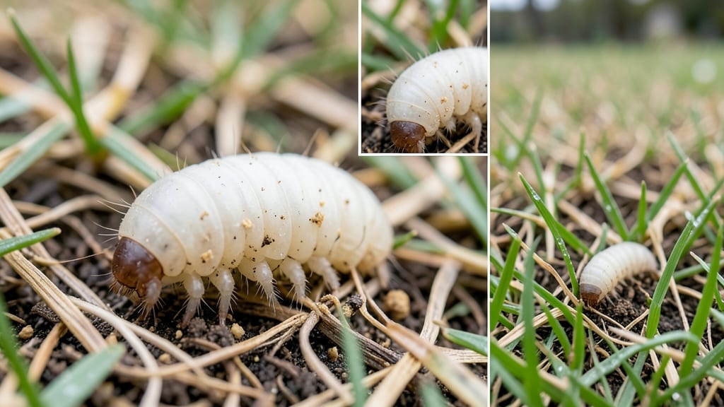 White Grubs in Lawn: Boiling Hot Water Blast for Instant Eradication