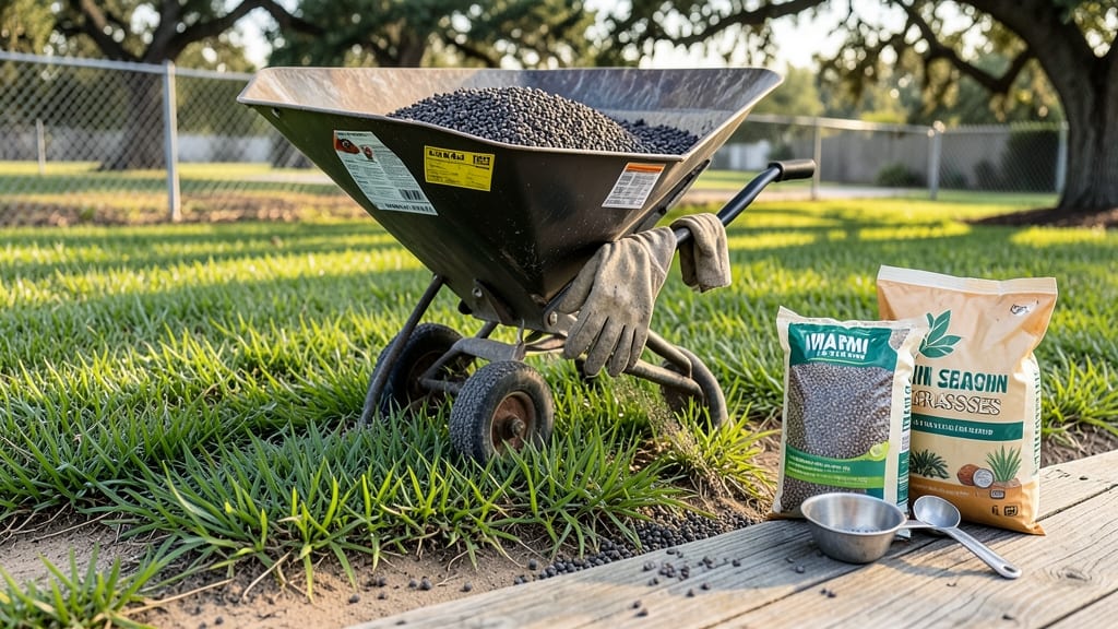 When to Fertilize Lawns in Texas: Soil Temp and Rainfall Triggers