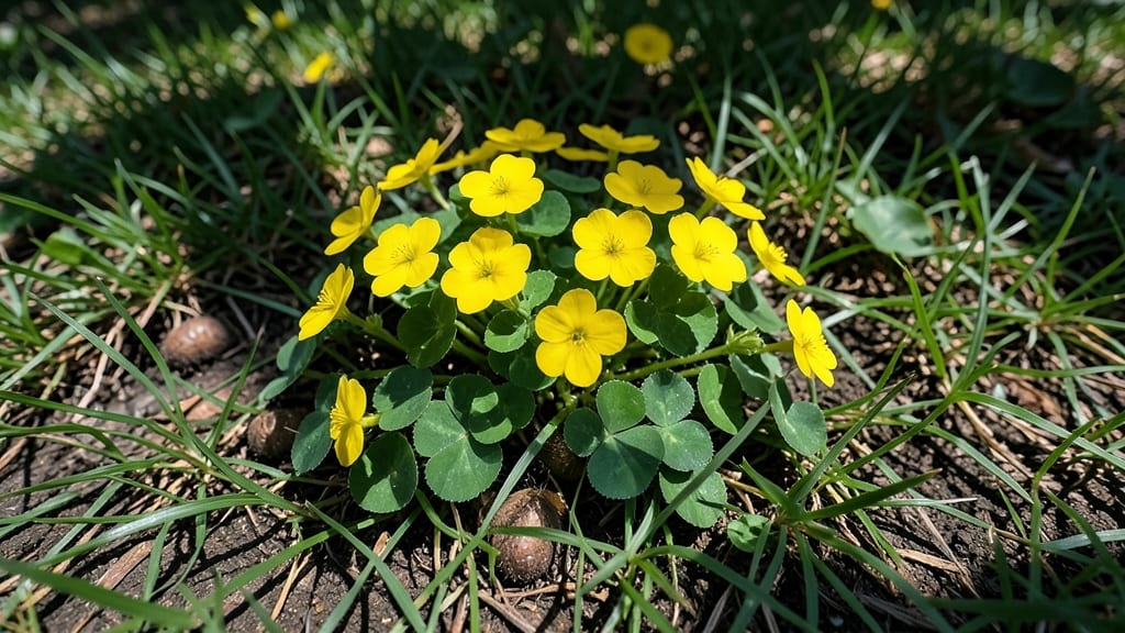 Yellow Flowered Imposter: Yellow Oxalis