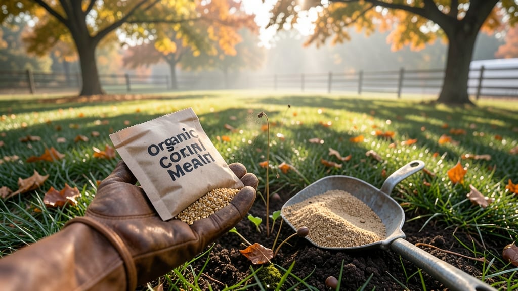 Fall Weed Control Using Corn Gluten Meal