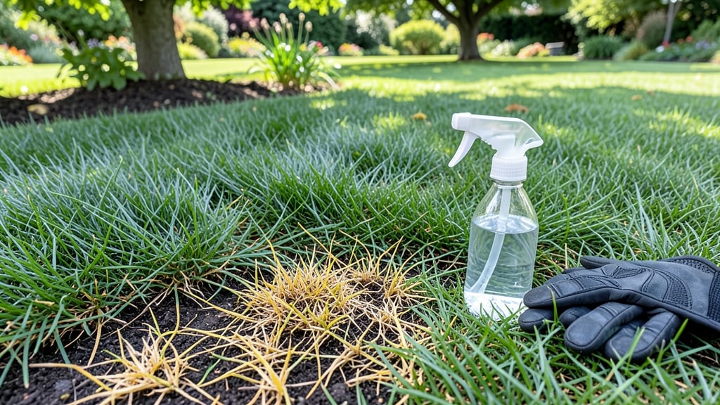 Urine Stains Removal: Vinegar and Baking Soda Lawn Revitalizer