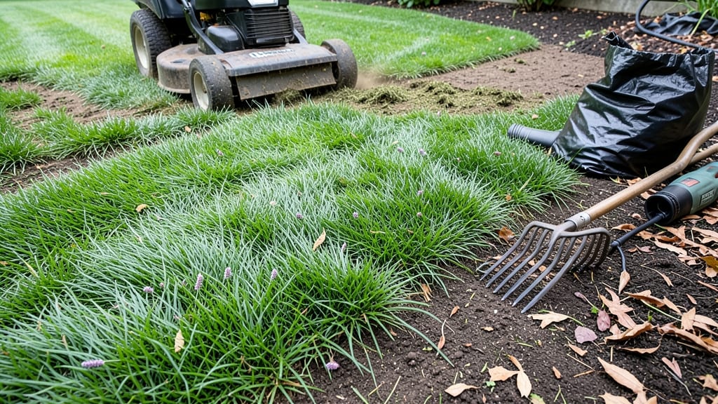 Lawn Mowing Leaf Clean Up: All-Season Maintenance in One Efficient Session