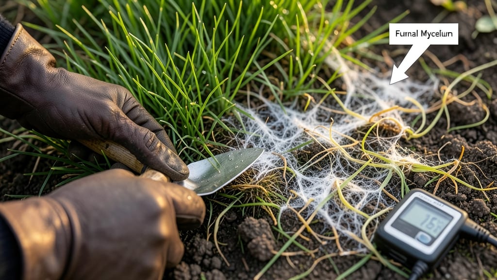 White Fungus in Soil Under Lawn: Eliminate It Without Harming Grass Roots