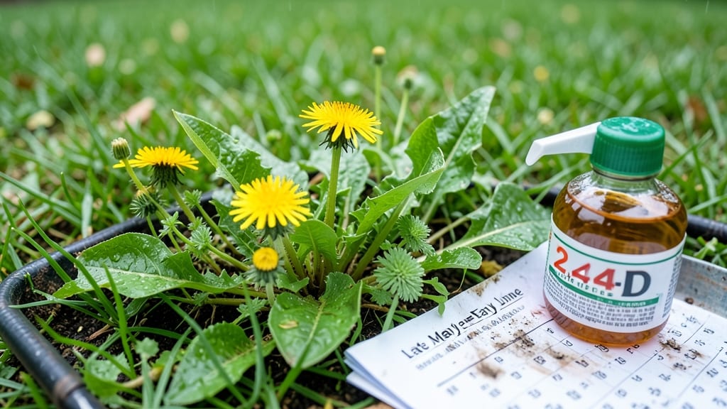 Broadleaf Weed Prevention Calendar for Summer