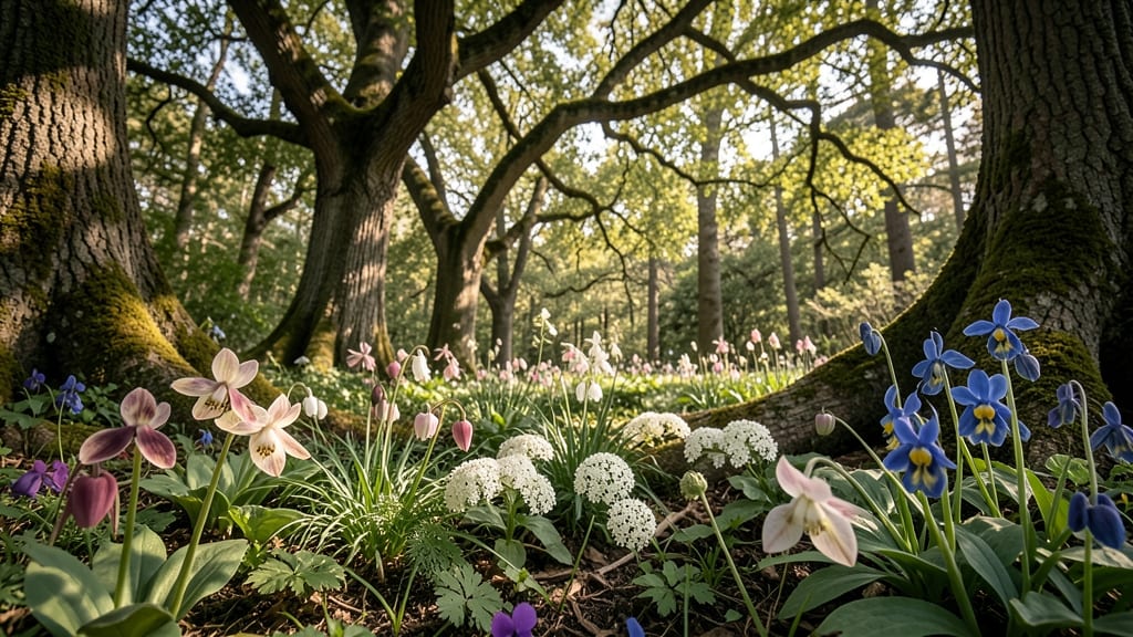 Shade-Tolerant Woodland Wildflowers