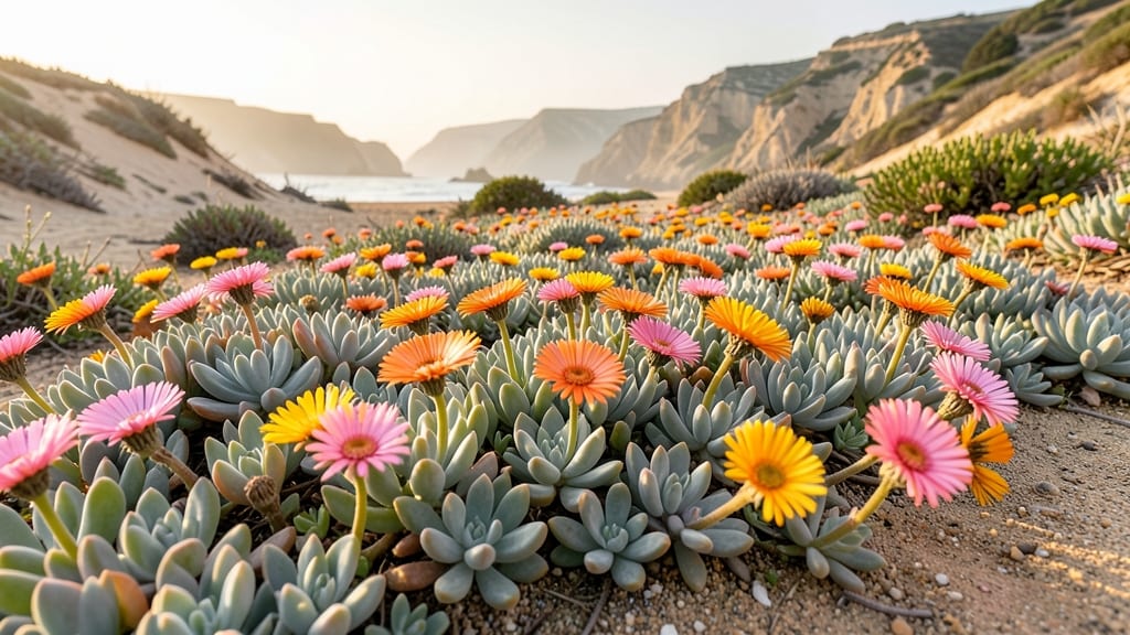 Ice Plant (Delosperma): Sun-Loving Succulent with Bright Flowers