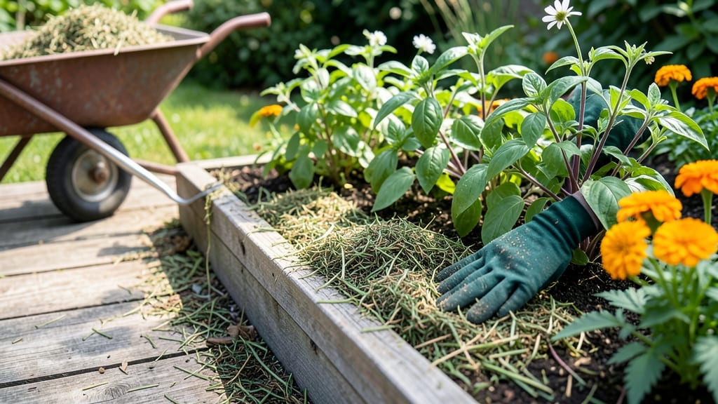 How to Use Lawn Clippings in Garden: Soil Boost and Weed Control Hacks