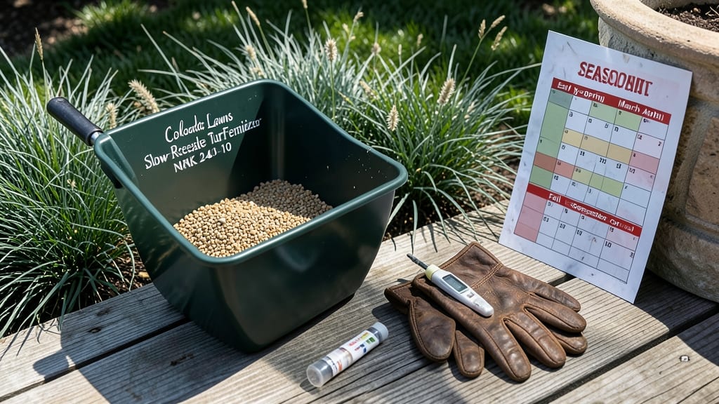 When to Fertilize Lawn in Colorado: Best Months by Grass Type for Peak Growth
