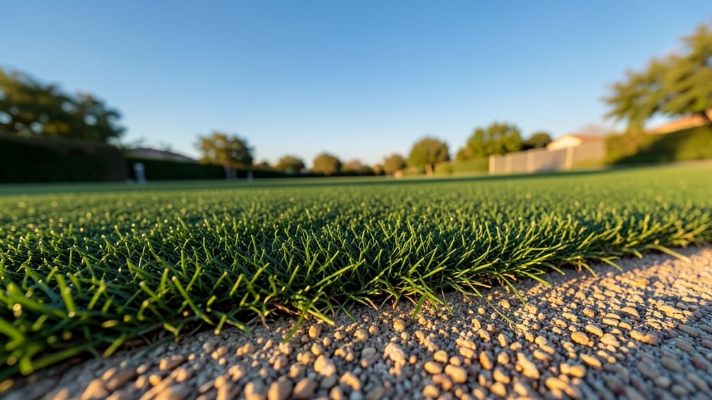 Artificial Turf with Permeable Base