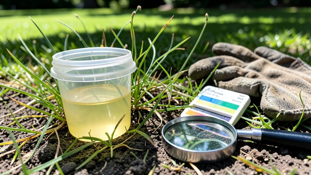 Urine Patches Lawn: Boiling Vinegar Rescue for Stain-Free Grass
