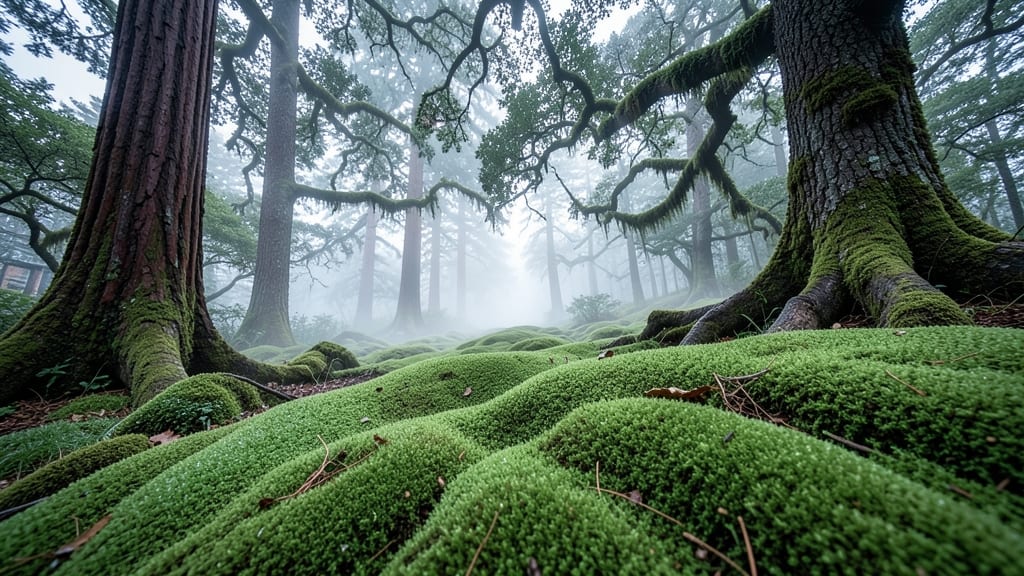 Moss Lawn for Shady, Cool Microclimates