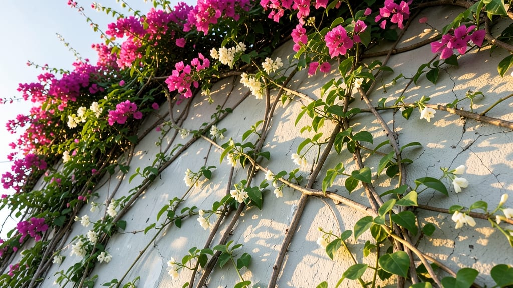 Climbing Vines on Trellises