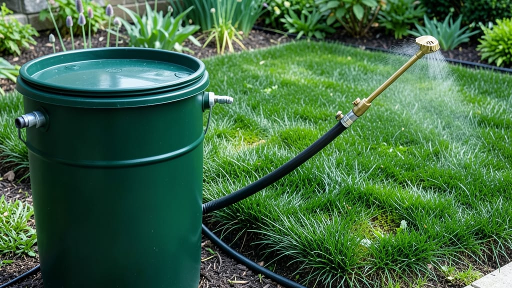 Rain Barrel Watering System: DIY Drought-Proof Lawn Irrigation